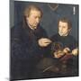 Johann I Neudorfer and His Son, 1561-Nicolas Neufchatel-Mounted Giclee Print