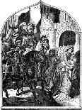 The Abdication of Emperor Henry IV in Ingelheim, 1840-Johann Jakob Kirchhoff-Giclee Print