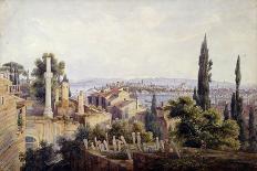 A Street in Constantinople, 1835-Johann Jakob Wolfensberger-Framed Giclee Print