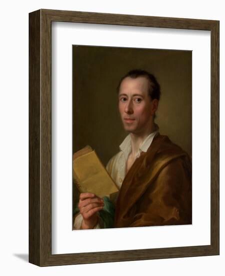 Johann Joachim Winckelmann (1717–68), c.1777-Anton Raphael Mengs-Framed Giclee Print