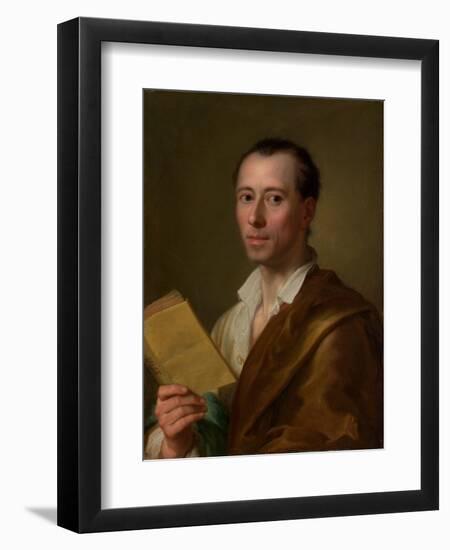 Johann Joachim Winckelmann (1717–68), c.1777-Anton Raphael Mengs-Framed Giclee Print