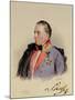 Johann Joseph Wenzel, Count Radetzky-Josef Nikolaus Kriehuber-Mounted Giclee Print