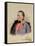 Johann Joseph Wenzel, Count Radetzky-Josef Nikolaus Kriehuber-Framed Stretched Canvas