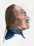 The Facial Characteristics of a Fiery, Passionate Tempered Person, 1808-Johann Kaspar Lavater-Giclee Print