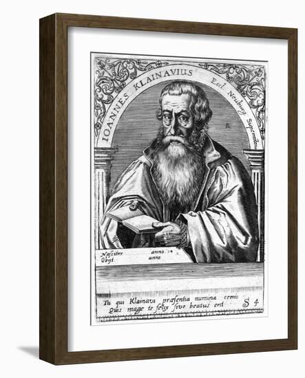 Johann Klainavius-Theodor De Brij-Framed Art Print