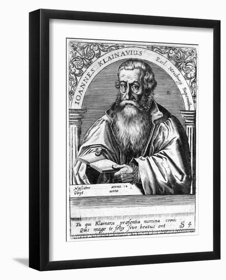 Johann Klainavius-Theodor De Brij-Framed Art Print