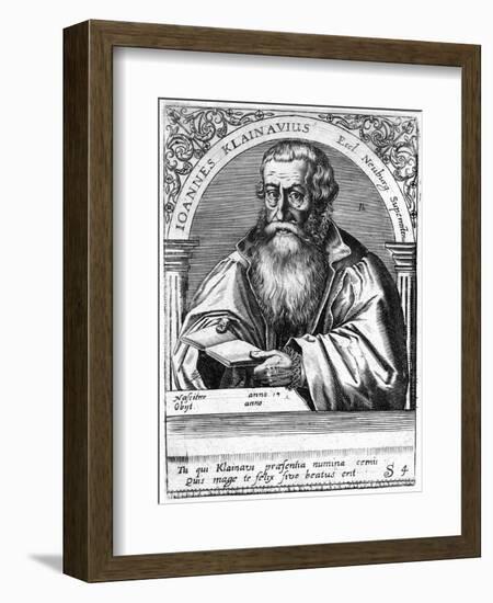 Johann Klainavius-Theodor De Brij-Framed Art Print