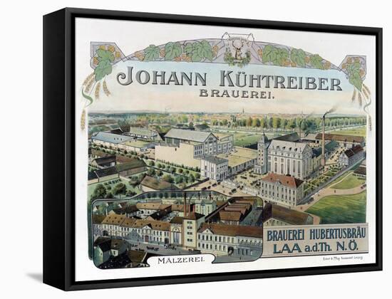 Johann Kuhtreiber - Brauerei-Eckert & Pflug-Framed Stretched Canvas