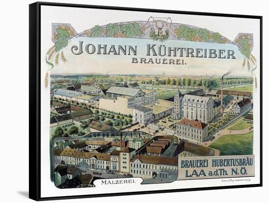 Johann Kuhtreiber - Brauerei-Eckert & Pflug-Framed Stretched Canvas