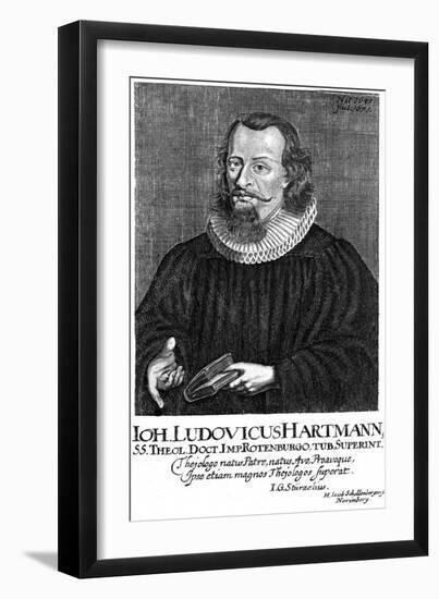 Johann Ludwig Hartmann-H Jacob-Framed Art Print