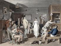 Country Dancing, C.1820-Johann Ludwig Krimmel-Framed Stretched Canvas