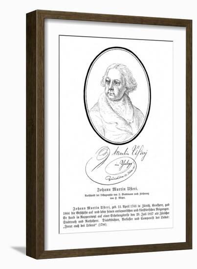 Johann Martin Usteri-H Meyer-Framed Art Print