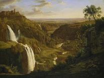 The Waterfalls at Tivoli, Um 1809-Johann Martin Von Rohden-Giclee Print