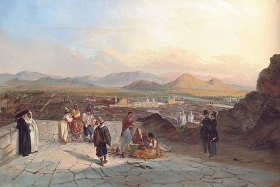 Santiago De Chile from the Hill of Santa Lucia Looking to the West, 1841