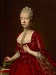 Portrait of Baroness Sophia Katharina Von Brukenthal, Nee Von Klockner (1725-1782), by Della Croce,-Johann Nepomuk della Croce-Giclee Print