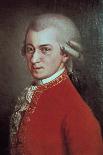 Wolfgang Amadeus Mozart, Austrian Composer, C1780-Johann Nepomuk della Croce-Framed Giclee Print