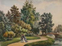 View of Moscow from the Sparrow Hills, 1837-Johann Nepomuk Rauch-Giclee Print