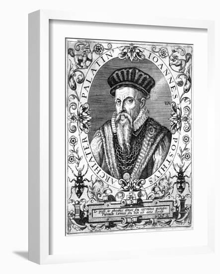 Johann Posthius-Theodor De Brij-Framed Art Print