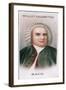 Johann Sebastian Bach (1685-175), German Composer and Organist, 1912-null-Framed Giclee Print