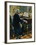 'Johann Sebastian Bach 1685-1750. - Ausichnitt aus dem Gemälde von Carl Röhling', 1934-Unknown-Framed Giclee Print