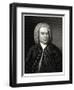 Johann Sebastian Bach, 19th Century-C Cook-Framed Giclee Print