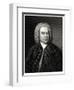 Johann Sebastian Bach, 19th Century-C Cook-Framed Giclee Print