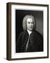 Johann Sebastian Bach, 19th Century-C Cook-Framed Giclee Print