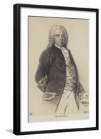 Johann Sebastian Bach, German Composer, Organist, Harpsichordist, Violist, and Violinist of the…-German School-Framed Giclee Print