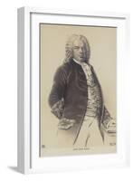 Johann Sebastian Bach, German Composer, Organist, Harpsichordist, Violist, and Violinist of the…-German School-Framed Giclee Print