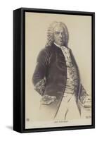Johann Sebastian Bach, German Composer, Organist, Harpsichordist, Violist, and Violinist of the…-German School-Framed Stretched Canvas