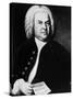 Johann Sebastian Bach, German Composer, Portrait by Elias Gottlieb Haussmann, 1746-null-Stretched Canvas