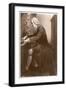 Johann Sebastian Bach German Organist and Composer at the Keyboard-null-Framed Photographic Print