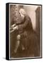 Johann Sebastian Bach German Organist and Composer at the Keyboard-null-Framed Stretched Canvas