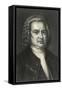 Johann Sebastian Bach German Organist and Composer-null-Framed Stretched Canvas