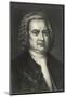 Johann Sebastian Bach German Organist and Composer-null-Mounted Photographic Print