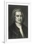 Johann Sebastian Bach German Organist and Composer-null-Framed Photographic Print