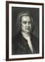 Johann Sebastian Bach German Organist and Composer-null-Framed Photographic Print