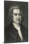 Johann Sebastian Bach German Organist and Composer-null-Mounted Photographic Print