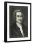 Johann Sebastian Bach German Organist and Composer-null-Framed Photographic Print