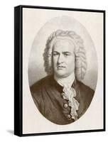 Johann Sebastian Bach German Organist and Composer-null-Framed Stretched Canvas