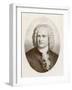 Johann Sebastian Bach German Organist and Composer-null-Framed Art Print