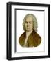 Johann Sebastian Bach German Organist and Composer-null-Framed Art Print