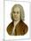 Johann Sebastian Bach German Organist and Composer-null-Mounted Art Print