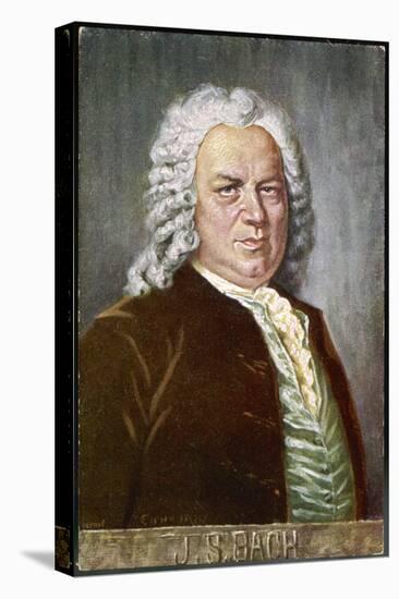 Johann Sebastian Bach German Organist and Composer-Eichhorn-Stretched Canvas