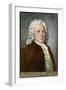 Johann Sebastian Bach German Organist and Composer-Eichhorn-Framed Art Print