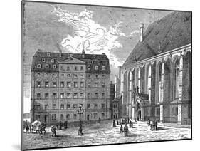 Johann Sebastian Bach's House, Leipzig, Germany, C1890-null-Mounted Giclee Print