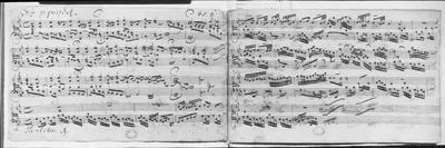 Last Page of the Art of Fugue, 1740S-Johann Sebastian Bach-Giclee Print