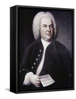 Johann Sebastian Bach-Elias Gottlob Haussman-Framed Stretched Canvas