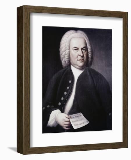 Johann Sebastian Bach-Elias Gottlob Haussman-Framed Giclee Print