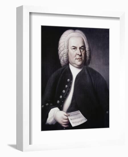 Johann Sebastian Bach-Elias Gottlob Haussman-Framed Giclee Print